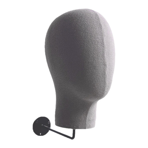 Manikin Head Multipurpose Wig Display Model Head Hat Rack for Hats Wig