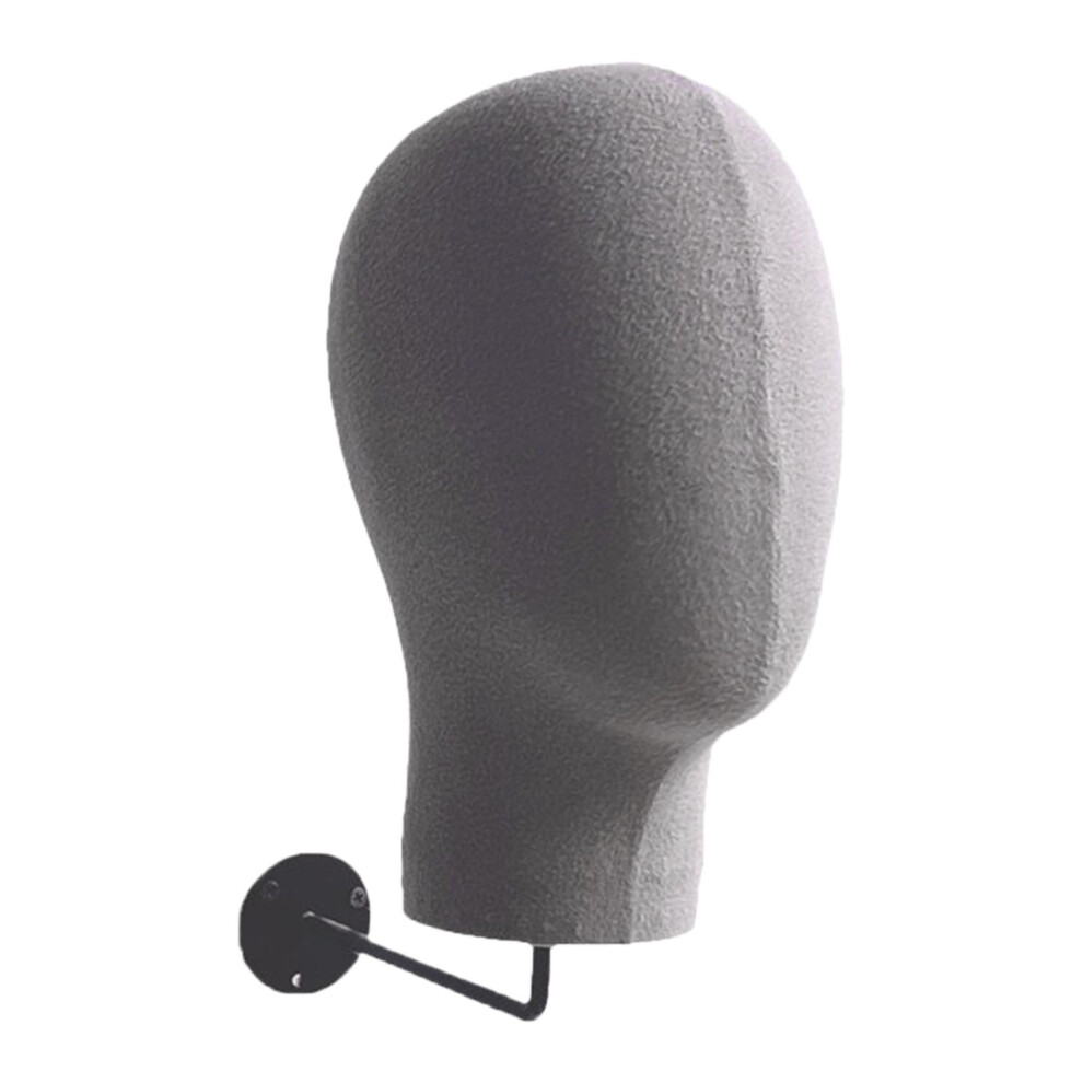 Manikin Head Multipurpose Wig Display Model Head Hat Rack for Hats Wig
