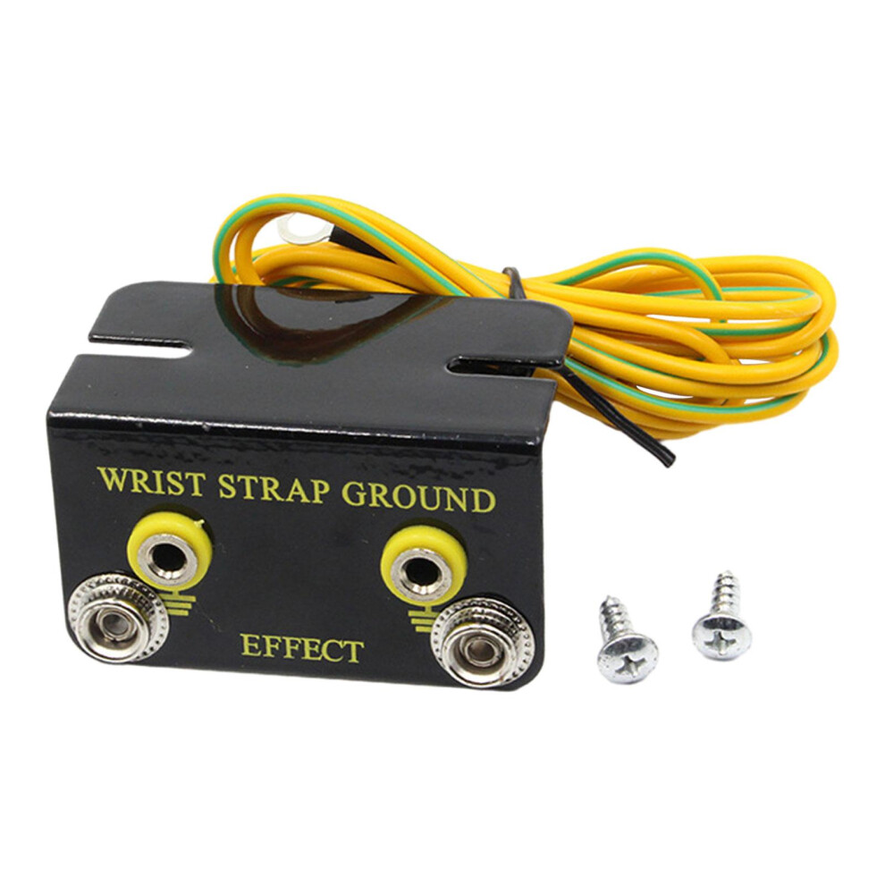 Esd Ground Socket For Grounding Table Mat L Shaped Wrist Strap Ground 6901423274044