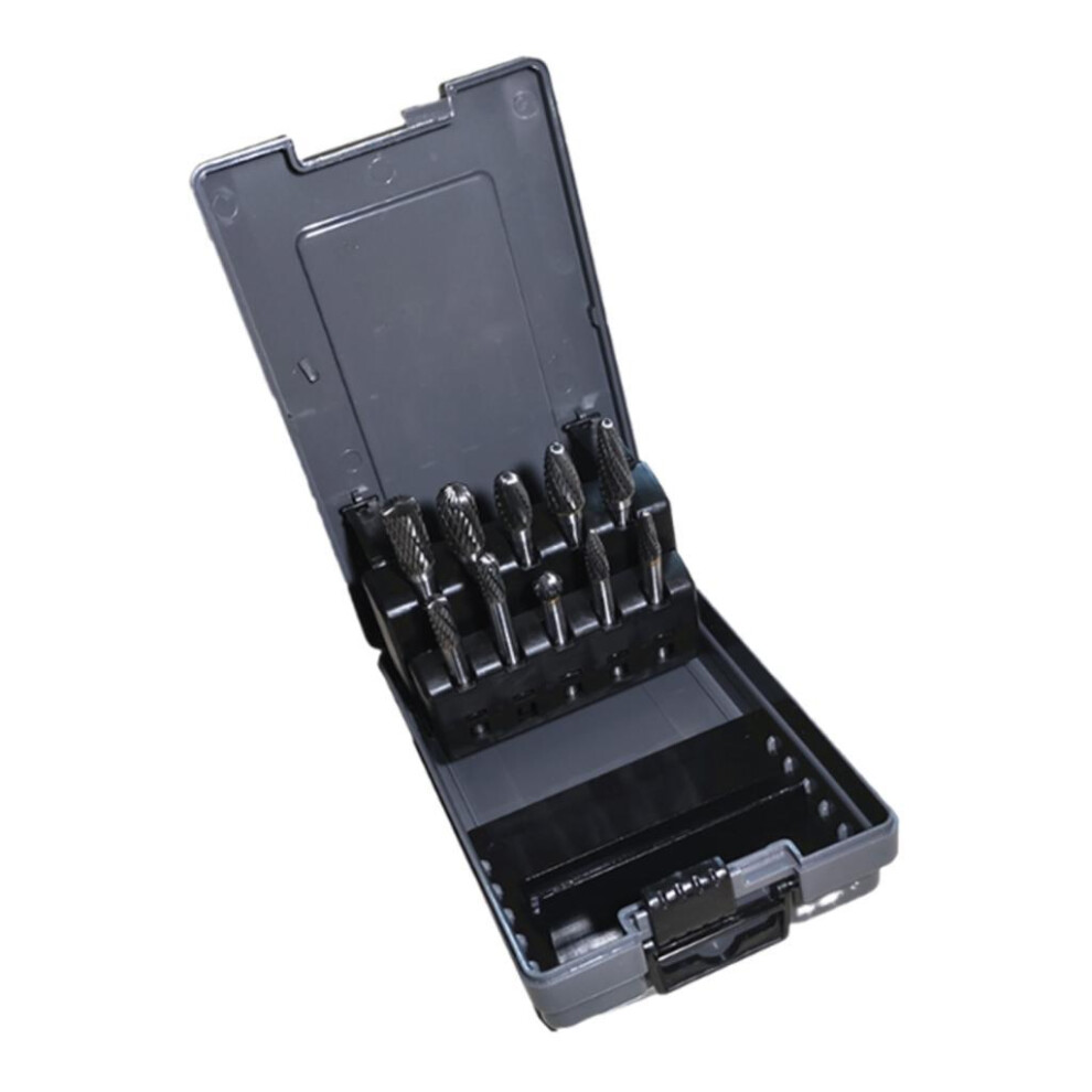 10 Pieces Carbide Burr Set Sturdy Carbide Rotary Burrs For Engraving C 6901423273153