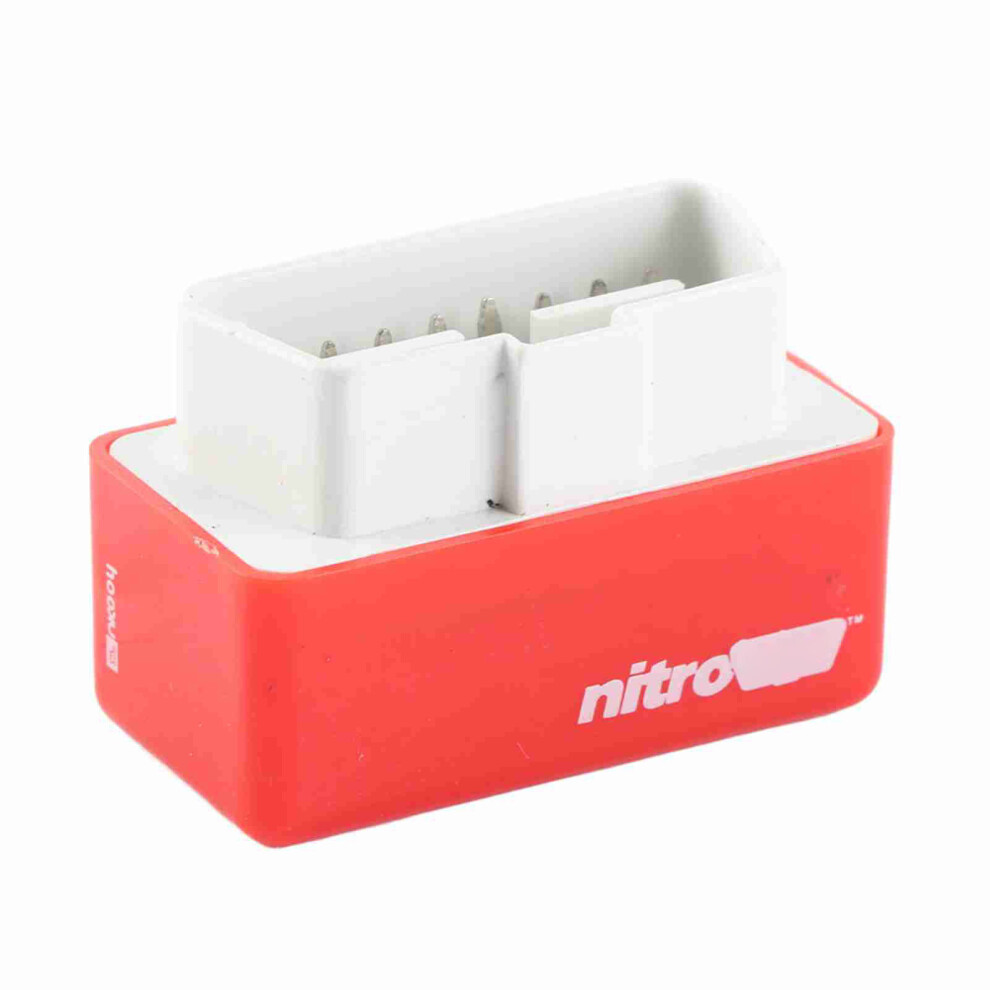 Nitroobd2 Full Chip Tuning Box For Diesel & Gasoline Cars, Low Emissions Blue/Red/Green 4921373912768