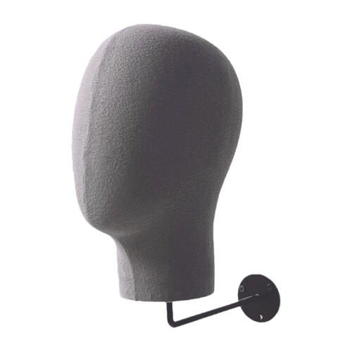 Manikin Head Multipurpose Wig Display Model Head Hat Rack for Hats Wig 2
