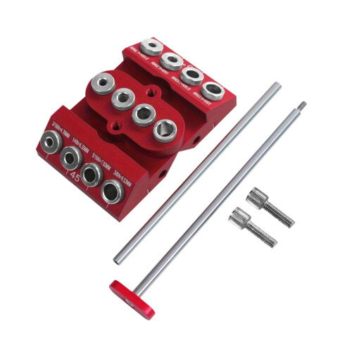 Drill Guide Jig Multipurpose for Woodworking Deck Horizontal Cable Woo 2