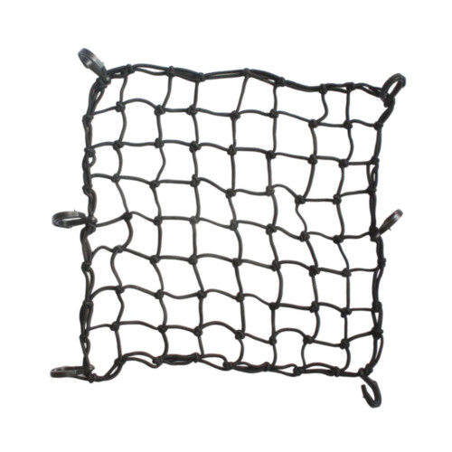 Motorcycle Cargo Net Bungee Net with 6 Hooks for Motorcycle ATV Cyclin 2