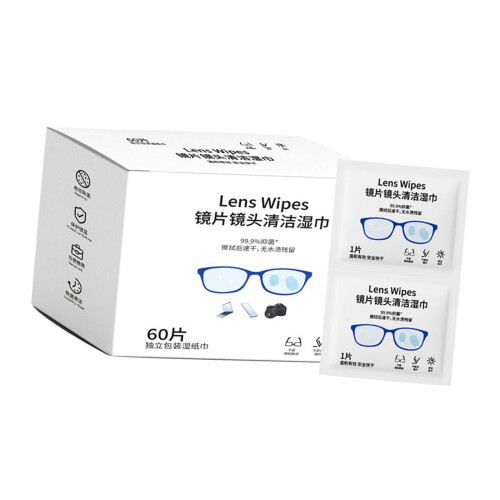 60x Lens Wipes Accessory Efficient Cleaning Premium Camera Phone Scree