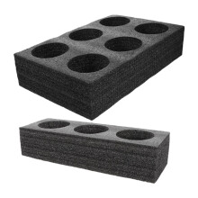 2 Pieces Takeout Cup Holder Sponge Cup Fixing Holder for Home Takeaway