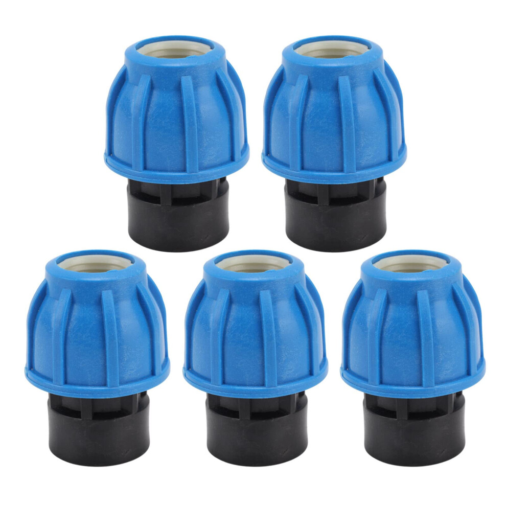 5Pcs Ppr Pipe Fittings Pressure Female Thread Coupling 32Mm X G1 Pe Plumbing Connector Set 9347817260342