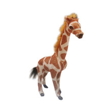 Giraffes Statues Standing Figurines Plush Giraffe Toy for Bedroom Girl