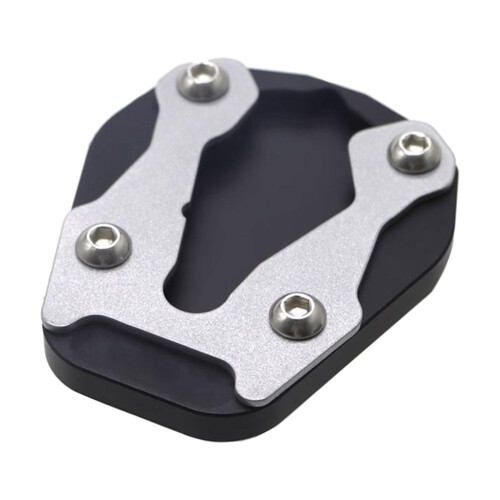 Side Stand Pad Kickstand Foot Support Plate Sturdy Motorcycle Side Sta