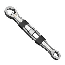 Wrench Double Adjustable Universal 23In1 MultiFunctional Tool Bag For 1/43/4 Inch 7 Mm Roll Metric Flexible