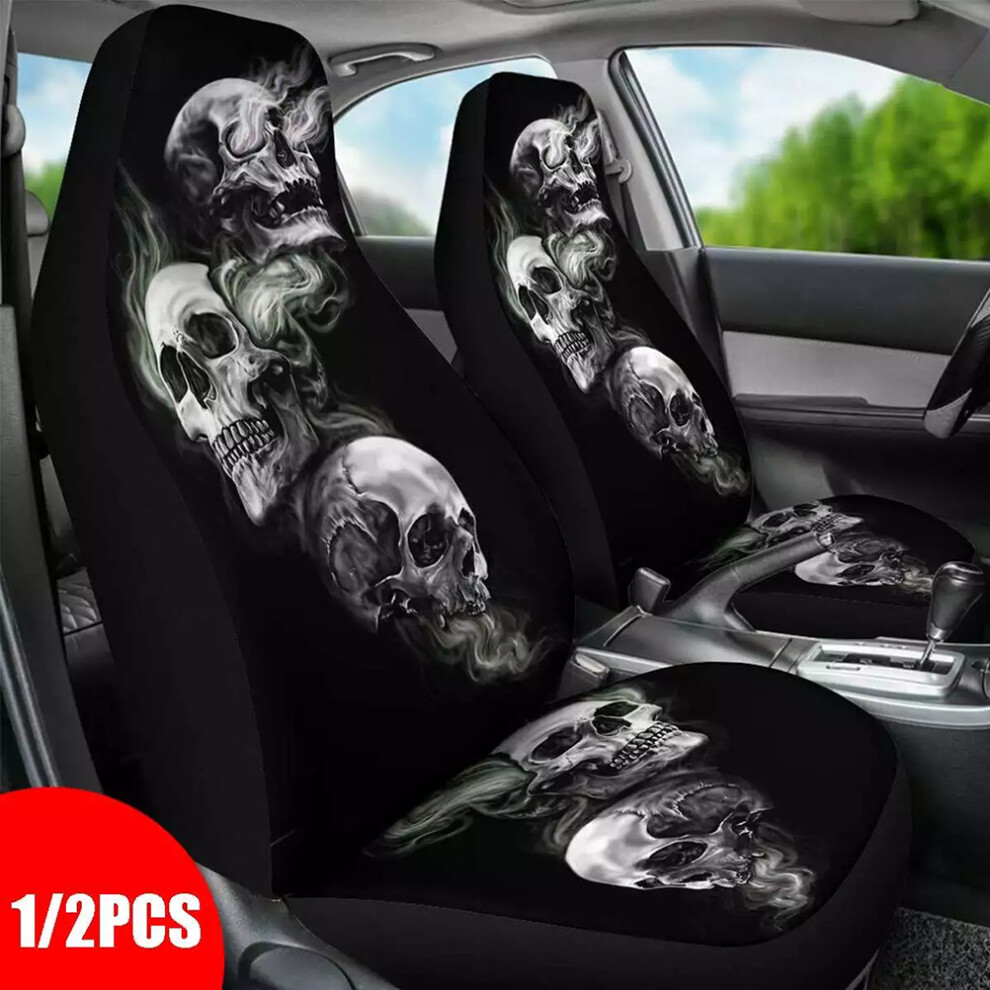 Breathable Waterproof Skeleton Car Seat Cover Protector For Car Truck Van 6921383385475