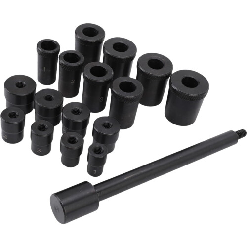 Clutch Alignment Tool Kit 17pc with Flywheel Disk Tools for Quick Accurate Alignment on Most Cars 2