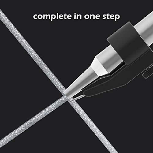 3Pcs Ceramic Tile Grout Sealant Nozzle Set, 35mm Probe, 45mm Base