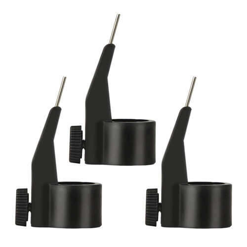 3Pcs Ceramic Tile Grout Sealant Nozzle Set, 35mm Probe, 45mm Base 1