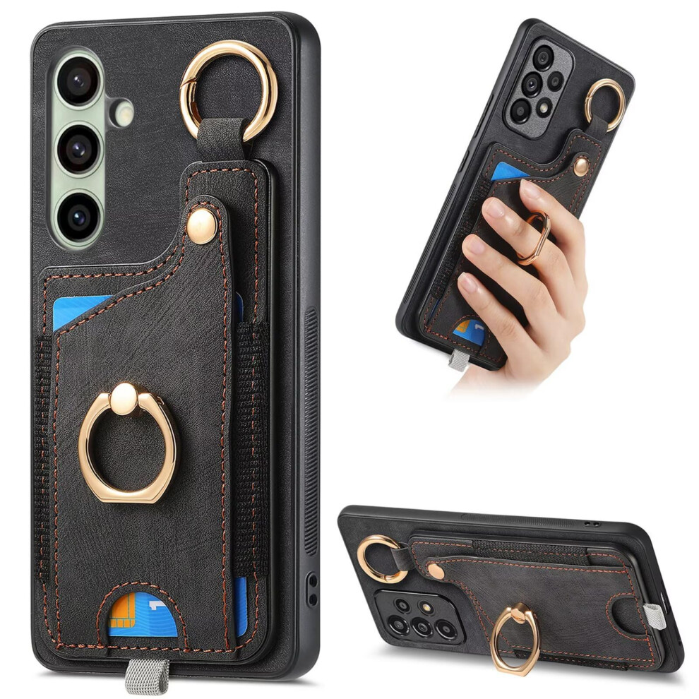 Samsung Galaxy A25 Wallet Case, Leather Flip Cover With Card Holder Stand 9426802650655