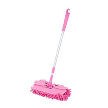 Brush Shower Cleaning Mini Household Cleaning Tools, Mini Mop, Birthday Gifts for Children (Red)