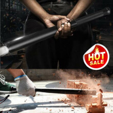 MC Baseball Bat LED Flashlight 49cm Self-Defense Emergency Torch