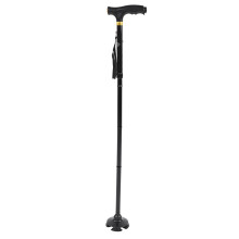Walking Cane For Women And Men, Portable Folding Canes With Adjustable Height And Ergonomic Handle Lightweight Support Stick