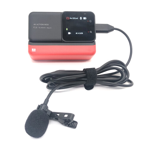 Mini Lavalier micro à pince micro type-C pour One RS 1