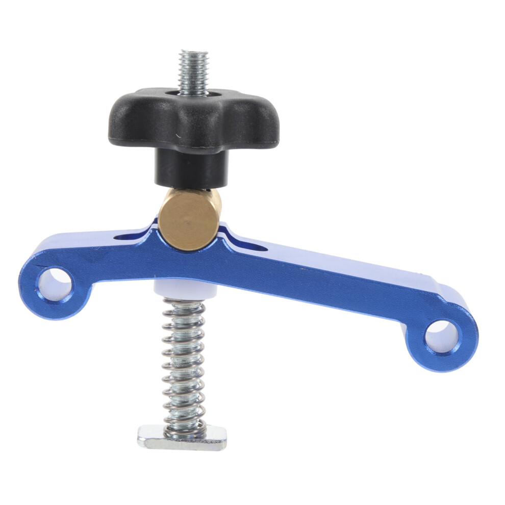 1Pc Track Hold Down Clamp For Woodworking Pressboard Clamping Tool Antiskid Design Easy For Router Table Projects Lightweight Strong Clamping Force 9426802650891