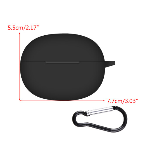 Shockproof Headset Soft Cover for Buds T100 for Case-Black 2