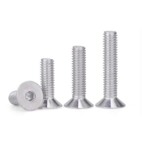 Countersunk Screws with Hex Socket (M3 x 0.5 x 8 mm) M3 x 0.5 x 8mm