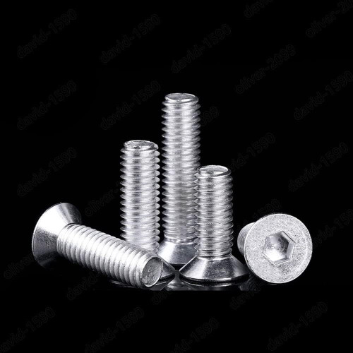 Countersunk Screws with Hex Socket (M3 x 0.5 x 8 mm) M3 x 0.5 x 8mm 1