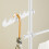 SoBuy White Telescopic Clothes Rail & Open Wardrobe 9