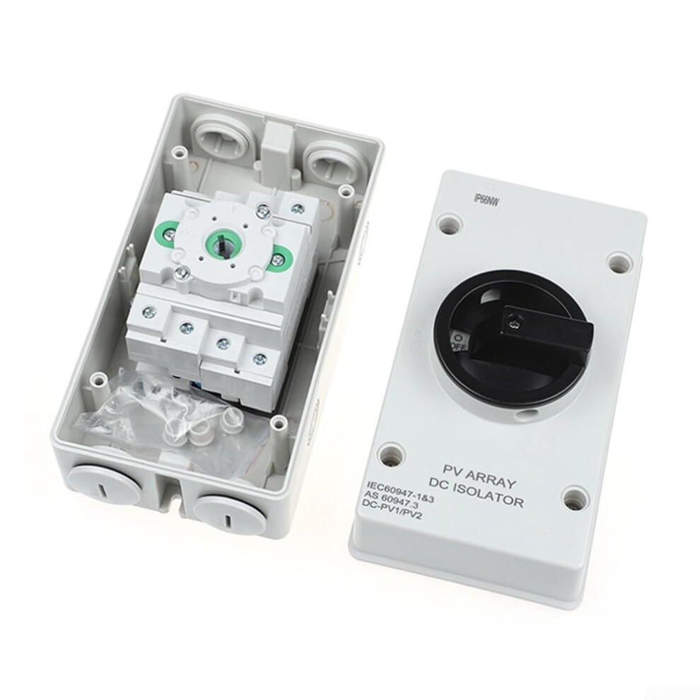 Ip66 Waterproof Solar Dc Isolator Switch 1200V 32A Safe Disconnect For Pv Panels 9347817261189