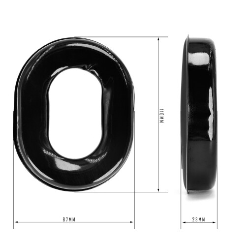 Coussinets d'oreille qualifiés pour casque d'aviation pilote 1