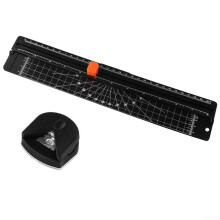 A4 Paper Cutter with Clean Straight Cuts, Heavy Duty Trimmer for Office and Craft, 2PCS