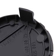 Capuchons de centre de roue de voiture noire de 75 mm pour modèles Mercedes Benz – 4 pièces
