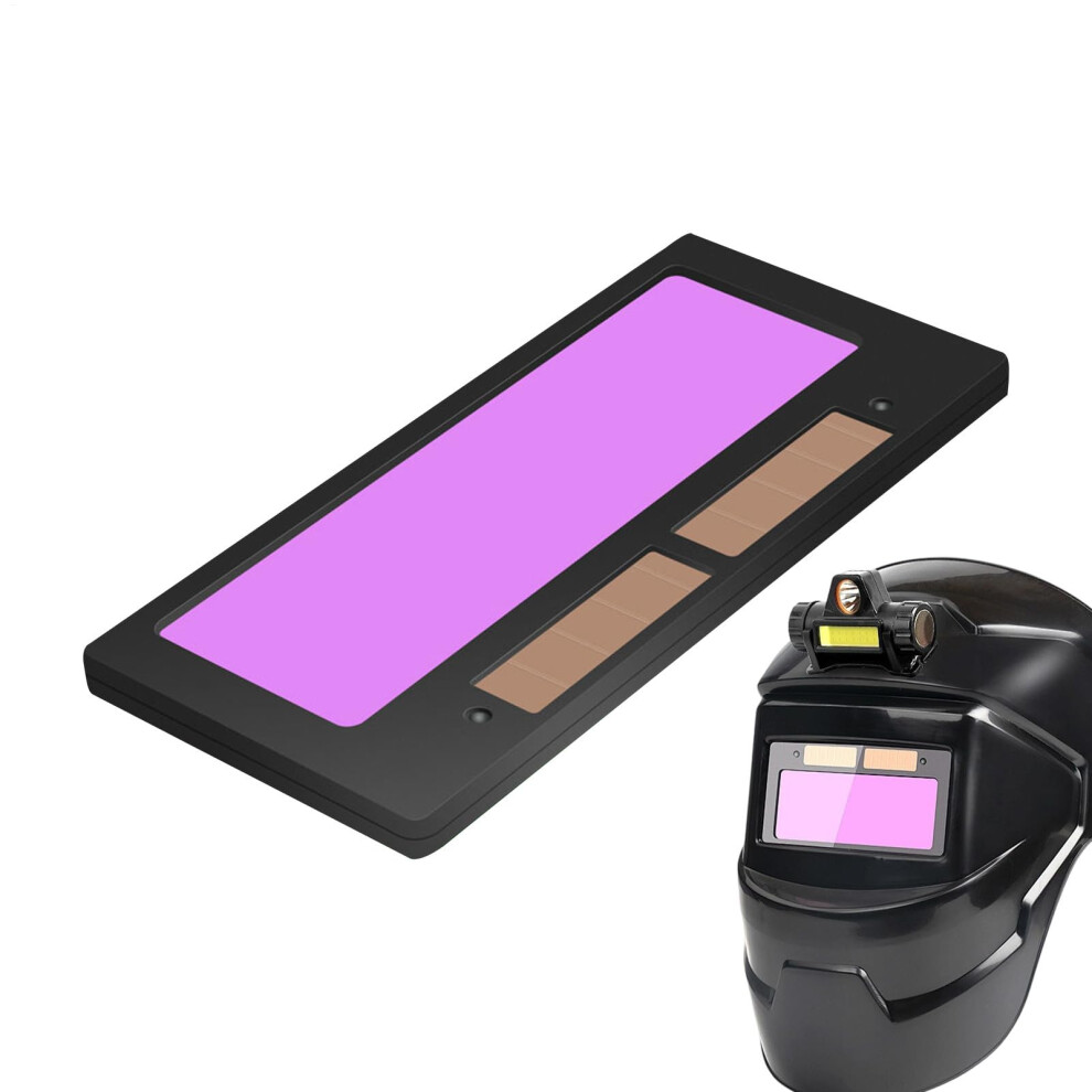 Welder's Protective Lens Adjustable Filter, Solarpowered Replaceable Lens For Standard Masks 9347817124828