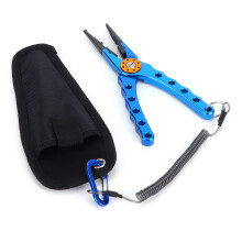 Lure Zange, Safe Functional Hook Remover Aluminum Alloy for Fishing for Anglers (BLUE)