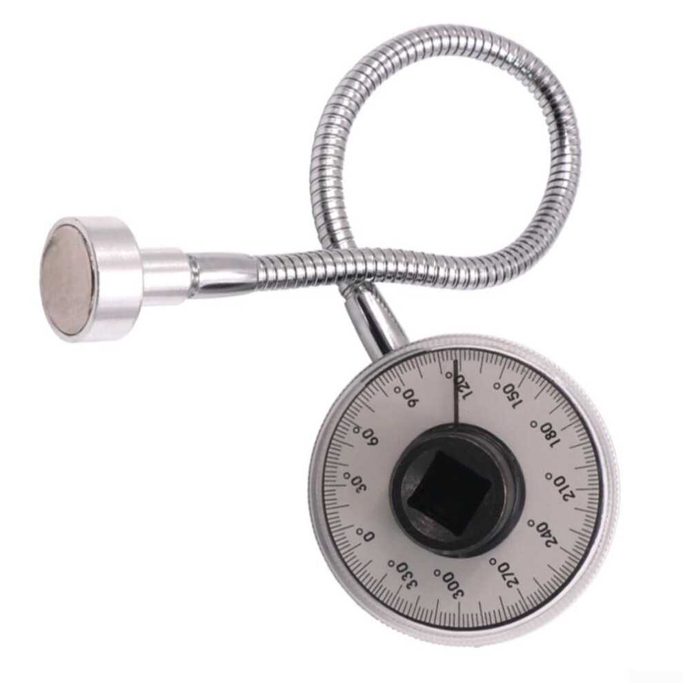 Dial Alloy Steel Torque Angle Meter With 12 Drive Wrench For Torque Compensation Industrial Maintenance 9347817261516