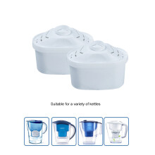 Hochkompatible Wasserfilter, mehrstufige Filtrationstechnologie für frisches und sauberes Trinkwasser, kompatibel mit Brita Maxtra, Siemens, Joyoung