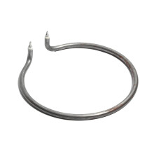 PVUVT 8mm Diameter Round Electric Wok Heating Pot Tube with Iron Heating Accessory Tube 500/800W Circle Accepts Dry Burning (M)