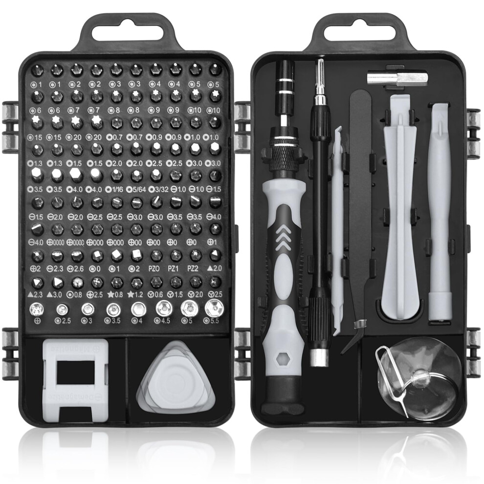 Precision Mechanic Tool Set Mini Screwdriver 115 In 1 Mobile Phone Tool Set With 98 Bits 9347817125108