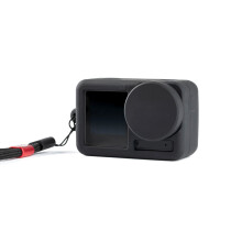 Dustproof Silicone Protective Case Cover with Lens Cap for