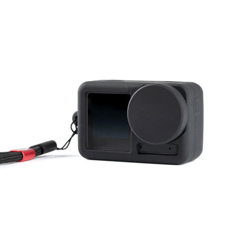 Dustproof Silicone Protective Case Cover with Lens Cap for