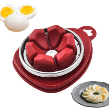 Egg Slicer for HardBoiled Eggs Egg Salad Chopper Kitchen Helper with NonSlip Base for Breakfast, Party Snacks, and Food Preparation