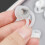 Replacement Silicone Tips for In Ear Earphones Earbuds-White 5