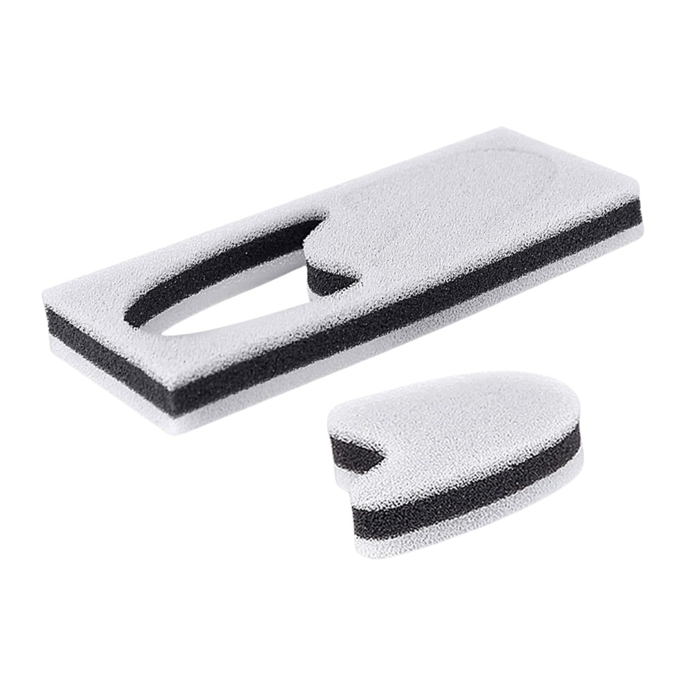 Black Foam Toe Separator Gasket Breathable Toe Spacers For Bunions One Size Reduces Friction Relieves Pressure