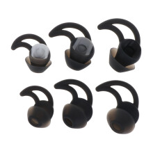 Ear Tips Ear Pads for BOSE QC30/QC20 Earbuds Headphones-Black