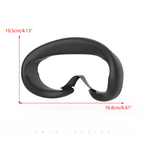 VR Silicone Interface Cover for Pico 4 VR Headset-grey 2