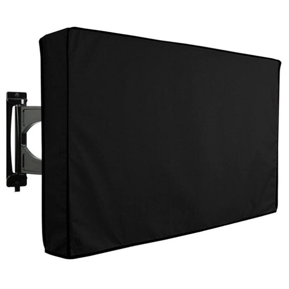Outdoor Tv Cover For 4042 Inch Lcd And Led Tvs Waterproof Weatherproof Dustproof Screen Protector Film Black 9347817261615