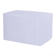 Waterproof Copier Dust Cover 210D Oxford Fabric Protective Case for Copy Machines Silver 45x45x30cm