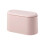 Pink Mini Desktop Trash Bin Compact Lightweight Easy Clean Waste Container for Office 1
