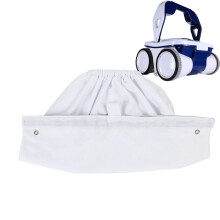 Pool Cleaner Bag with Elastic Band, Reusable Mesh Pool Vacuum Filter Bag for Easy Debris Removal