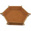 Hexagon Dice Tray   Leather Holder for RPG DND Gift Brown 4